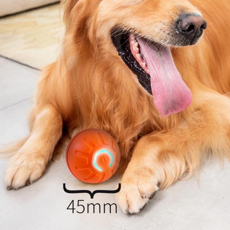 Smart Dog Toy Ball Automatic Rolling Ball Electronic Interactive Pet Toy Cat Balls Training USB for Puppy Birthday Gift Kitten Product