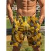 Fashion Men's Shorts 3D Animal Color Printed Animal Shorts