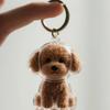 Dog Hair Storage Cute Pendant Keychain Bag Pendant Collection Capsule Cartoon Dog Hair Storage A7K5