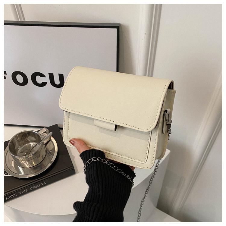 2024 New Fashion Women's Shoulder Bag Street Style High-end Crossbody Bag Elegant Simple Small Square Bag