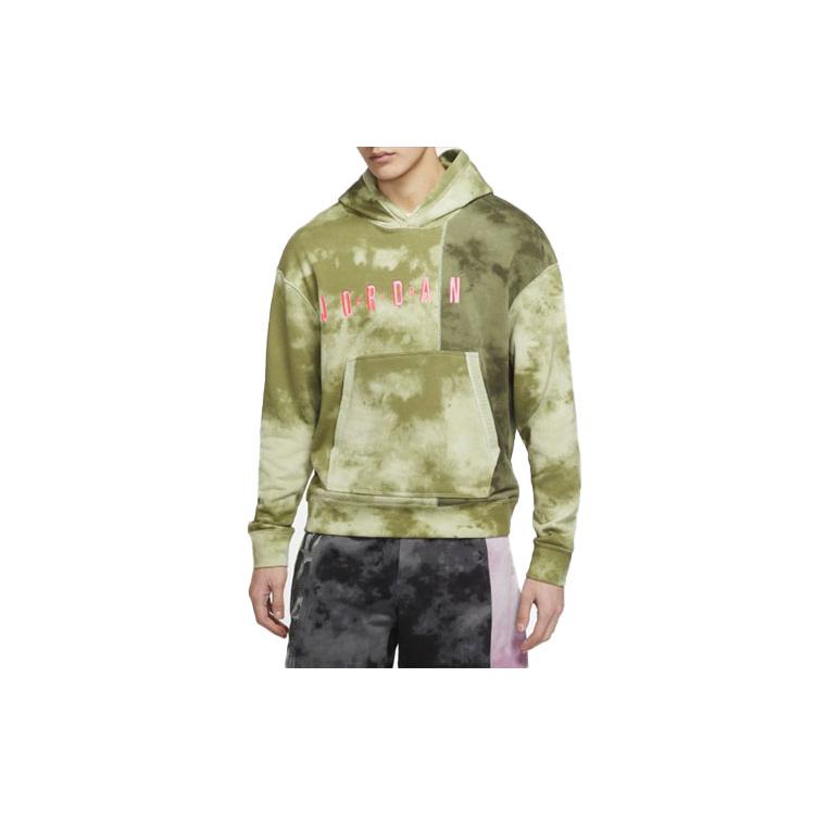 Jordan Sport Sweatshirts Men's Green Hooded Moderate Regular CJ0227-370