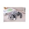 (grigio) Gatto Elettronico Coccoloso Animale Peluche Interattivo Robot Giocattoli Animale Domestico Robotico Elettrico -