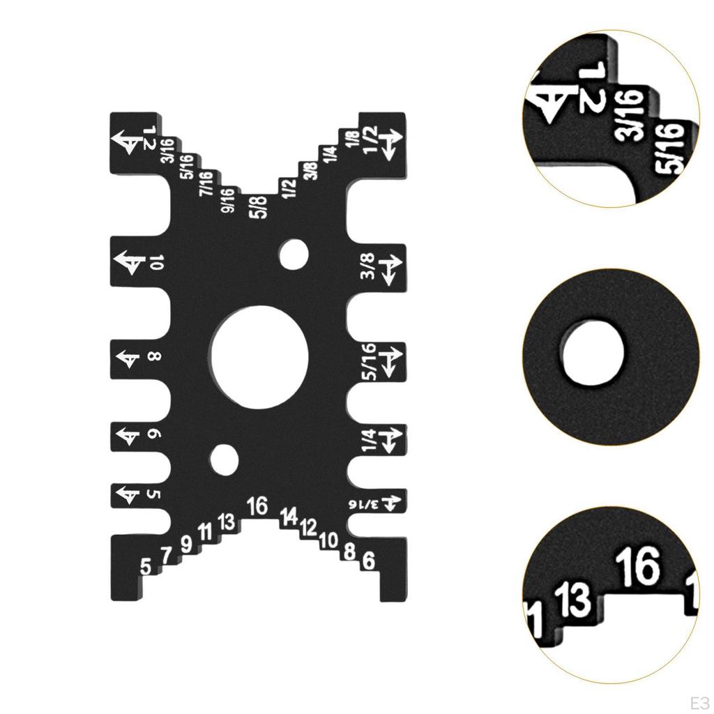 Dovetail Jig Tenon Caliper Aluminum Alloy High Precision for Measuring Height Versatile Carpentry