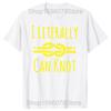 I Literally Can Knot Funny Knotting Tshirts Men Casual Tshirt 100 Cotton Loose Oversized Crewneck Collar Hip Hop T Shirt