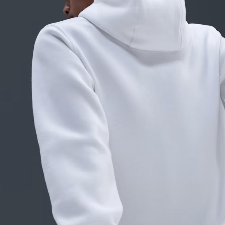Nike FW25 Comfortable Soft Hooded Pullover Sweatshirt Men Sweatshirt FN3860-100