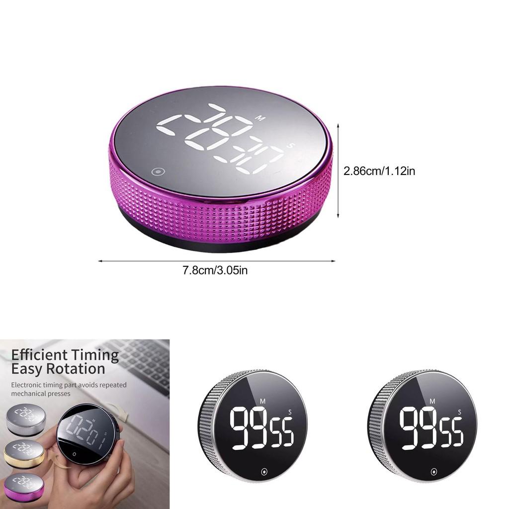 Magnetic Led Kitchen Timer For Cooking And Learning With Magnetic Mount For Home Chefs