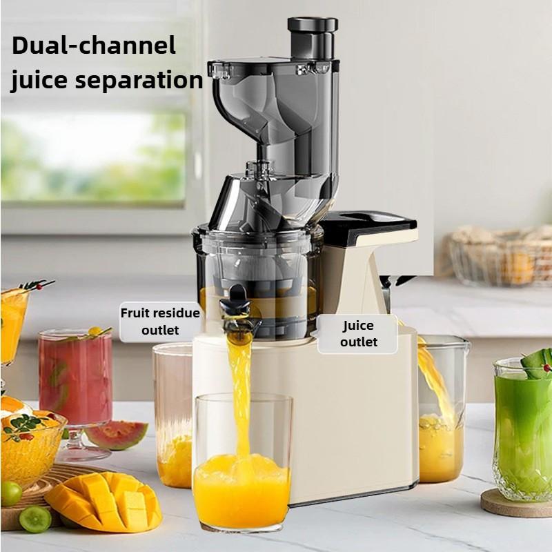 Commercial Large Caliber Household Juice Residue Separation Fruit Juice Extraction Machine Fruit Vegetable Slow Speed Juicer