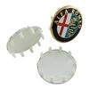 Autoaufkleber für Alfa Romeo 4 Stück 58mm Auto Radnabenkappen für Alfa Romeo Logo Giulietta Mto Giulia GT 159 147 156 166