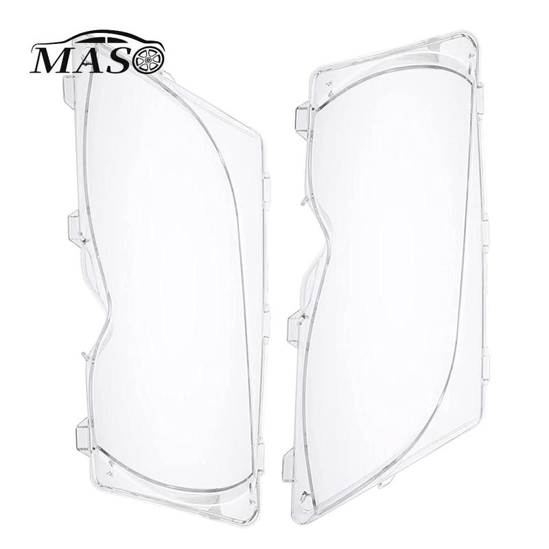 

1 Pair Front Headlights Lens Shell Cover Lampcover Transparent Lampshade For BMW 3 Series E46 2002-2005 4 Door 63127165785