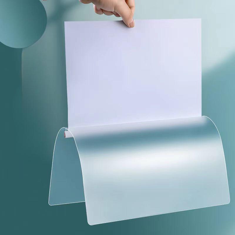 10 stk. Skyvefelt Gjennomsiktige Rapportomslag, A4 Gjennomsiktige CV Presentasjonsmapper Organiseringsperm