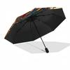 Steampunk Heißluftballon Reise Muster Regenschirm, tragbares und faltbares Design, 8 Speichen, ein lässiges Accessoire für Geburtstagsgeschenke von Freunden.