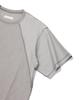 EPISODE UNTITLED Point Stitch In&Out Pigment T-Shirt_Grey