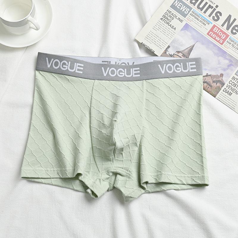 

Нижнее белье Мужские свободные боксеры Удобные и дышащие модные хлопковые брюки-боксеры 3XL зелёный