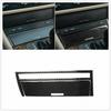 For BMW 3 Series E46 98-05 Car Carbon Fiber Console Storage Box Panel Trim Cover
