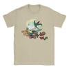 Cookies Run Kingdom T Shirt for Unisex Pure Cotton Novelty TShirts Crewneck Clover Cookie Tee Shirt Short Sleeve Clothing