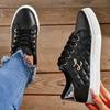Ladies' Lace Up Casual Sports Shoes, Fashionable and Versatile, Thick Soled White Tennis Shoes, Sports Shoes