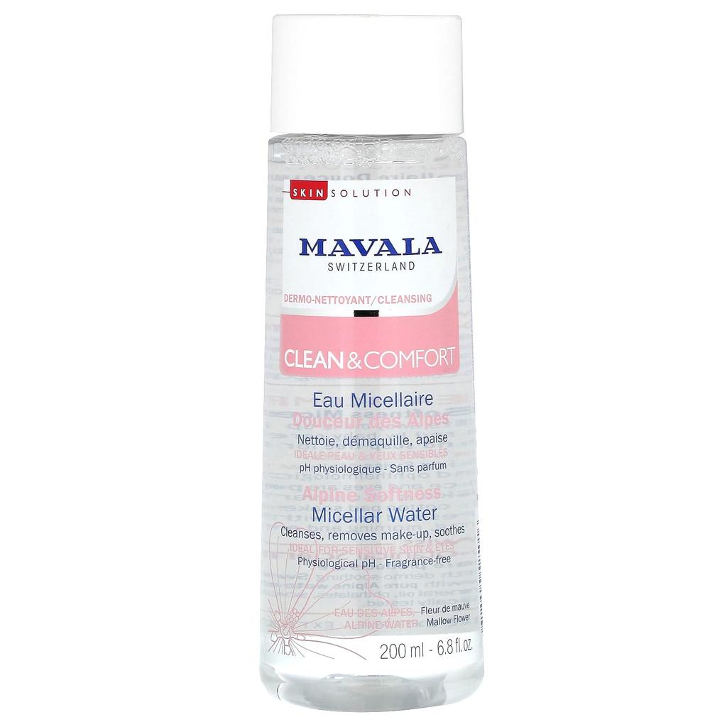 Clean & Comfort, Micellar Water, Fragrance Free, 200 Ml (6.8 Fl Oz)