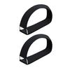 2/4/6/8/10Pcs Elliptical Leg Exerciser Pedal Strap Adjustable Fastener Tape Metal Buckle Strap Non-slip Foot Strap Replacement