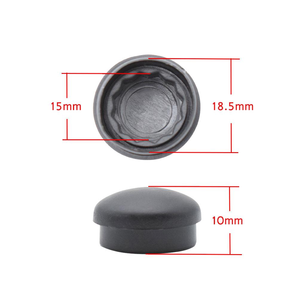 2x Car Front Windscreen Wiper Arm Nut Cap Bolt Cover For VW Passat B5 B6 B7 Golf MK4 MK5 MK6 MK7 Polo Jetta Tiguan Car Products