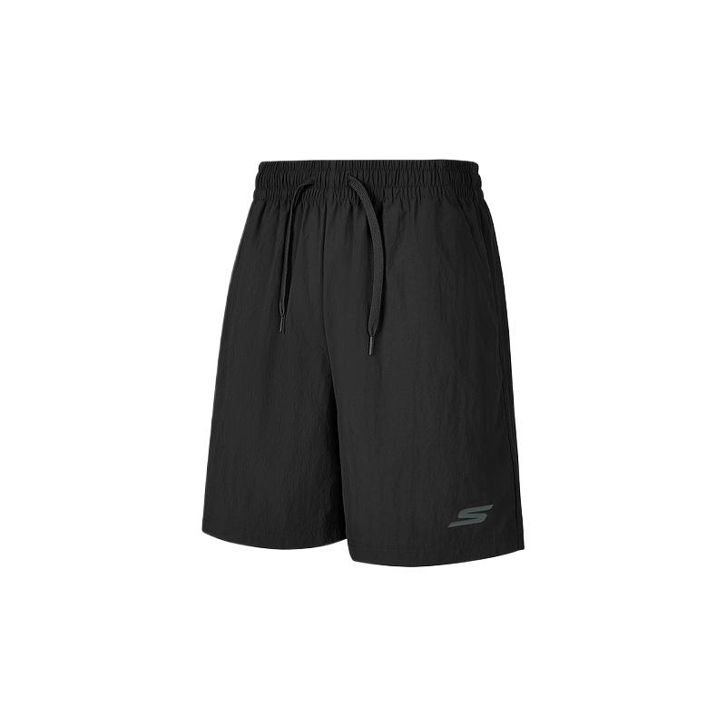 Skechers Breathable Solid Color Lace-Up Casual Shorts Women shorts P226W218-0018 S