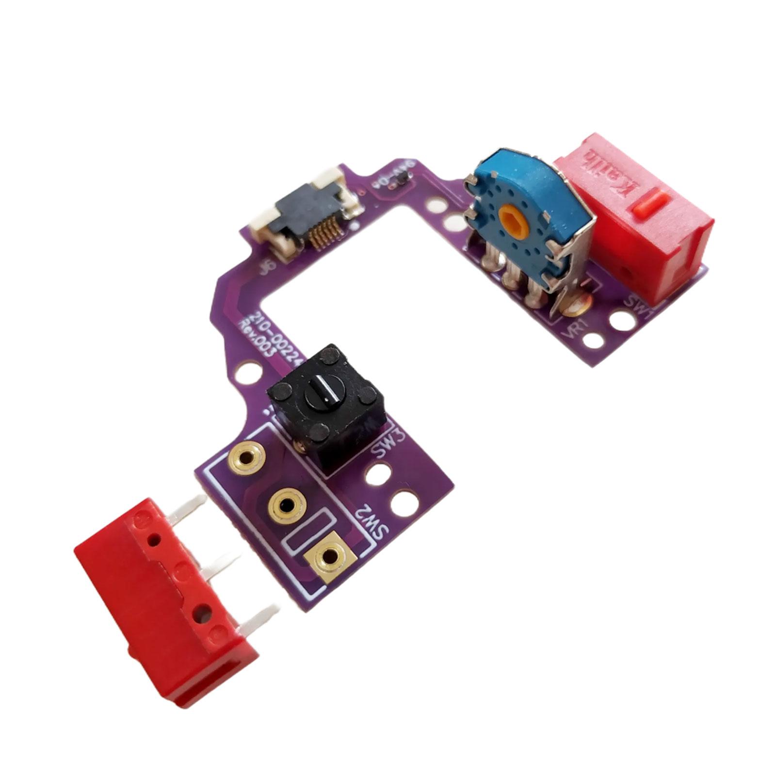 

Печатная плата с кнопками и кнопками, сварка платы, бесплатно для мыши GProX Superlight, горячая замена с золотыми энкодерами мыши 6