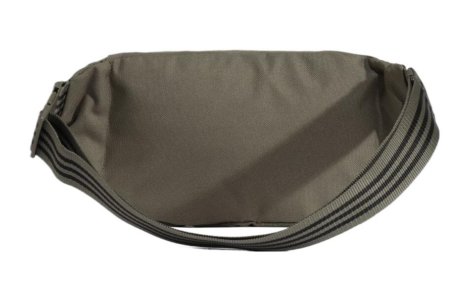 adidas Originals Trefoil Recycled Polyester One Shoulder Crossbody Fanny Pack Regular Unisex Olive IL4815