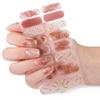 French Manicure Stickers Set Chip Resistant Design Seamless Adhesion Perfect For Short Or Long Nail Shapes