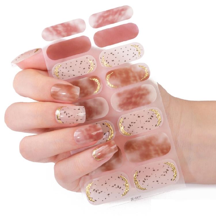 

French Manicure Stickers Set Chip Resistant Design Seamless Adhesion Perfect For Short Or Long Nail Shapes
