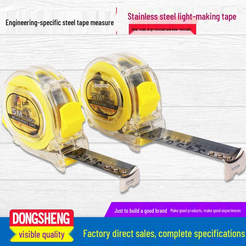 

Прозора металева рулетка: Ударостійка рулетка 3м, 5м, 7.5м, 10м 3m 19mm - Single