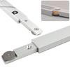 1 Set Aluminium Alloy T-tracks Slot Miter Track & Miter Bar Slider Table Saw Miter Gauge Rod Woodworking Tools Workbench Silvery
