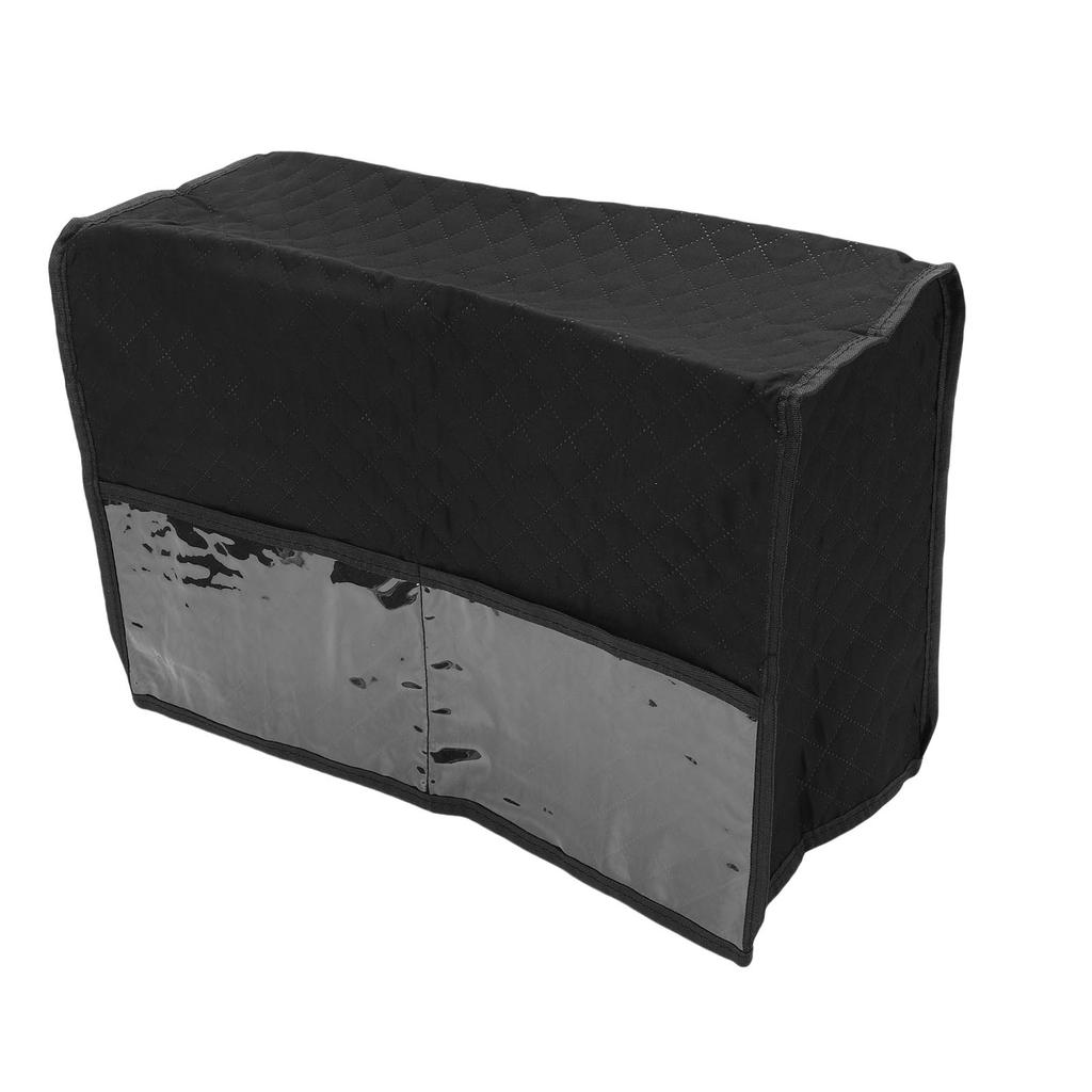 Sewing Machine Cover Foldable Water Proof Sewing Machine Dust Cover with Pockets for Sewing Machine Accessories
