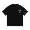 T07 CHROME HEARTS 2026 Summer New High Quality Cotton Round Neck Loose Large Size Men's and Women's T-shirt Couple T-shirt