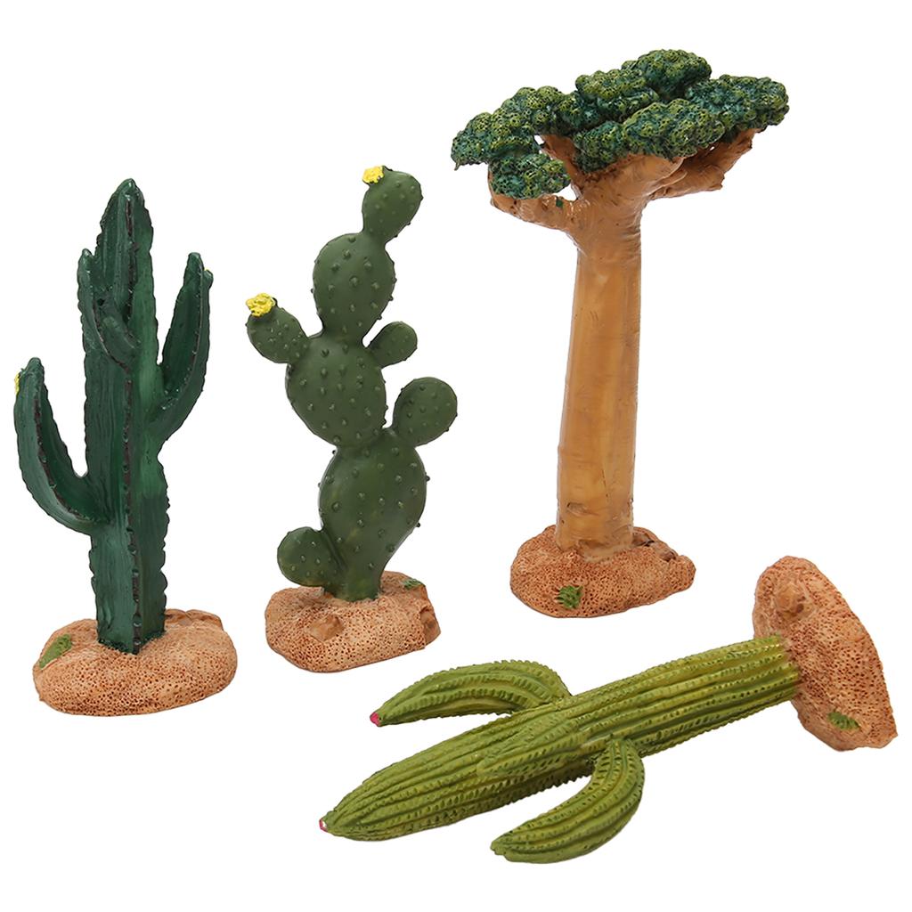 Terrarium Kaktus Dekoration Simulation Künstliche Baobab Pflanze Ornament für Landschaftsbau Aquarium