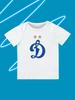 Round Neck Printed Pattern Pullover Short Sleeve Kids Tops FC Dynamo