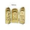 Boxwood Beautiful Hand-Carved Wooden Statue of the Thousand-Armed Guanyin Bodhisattva