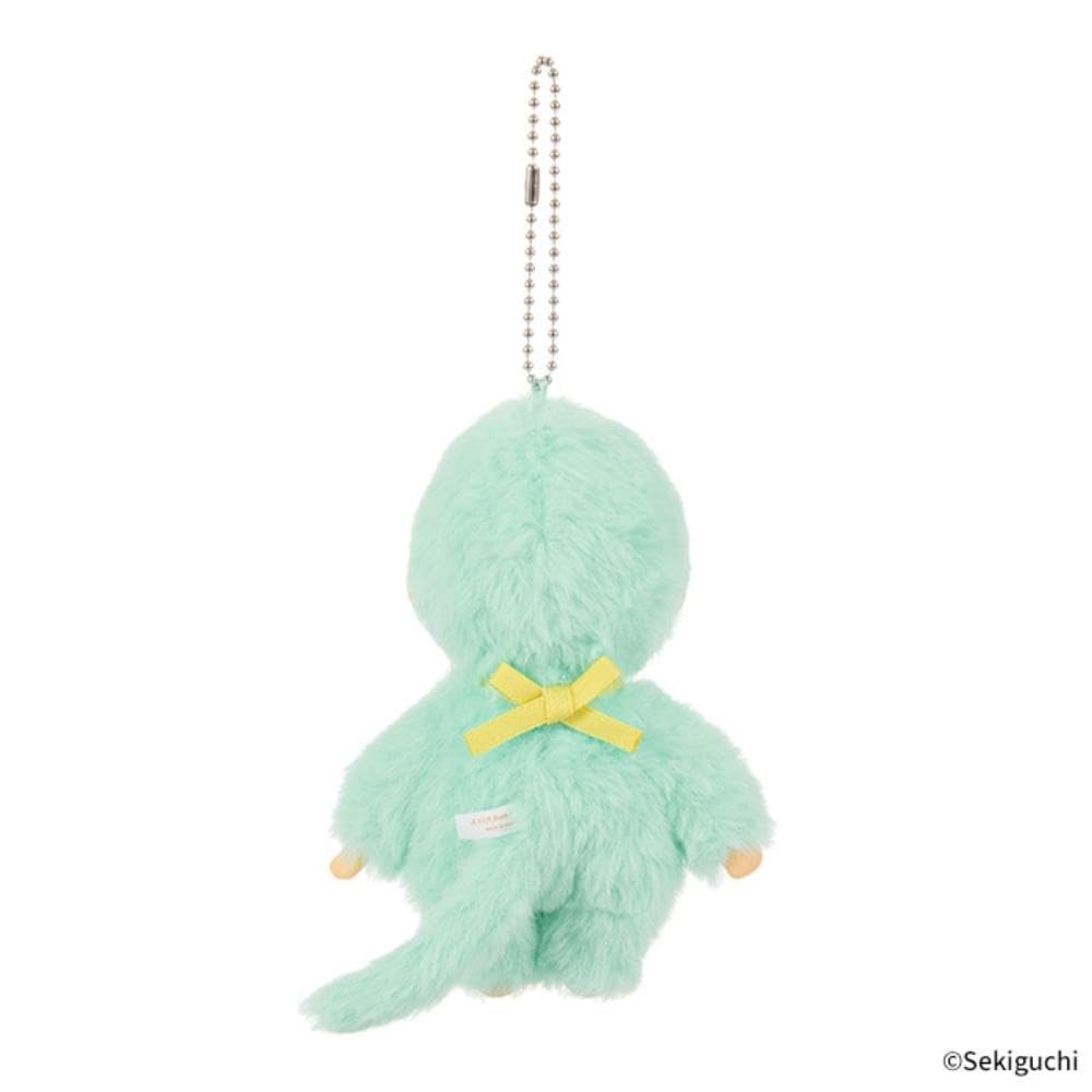 [Sekiguchi] Monchichi COLORS Plush Keychain Mint Green
