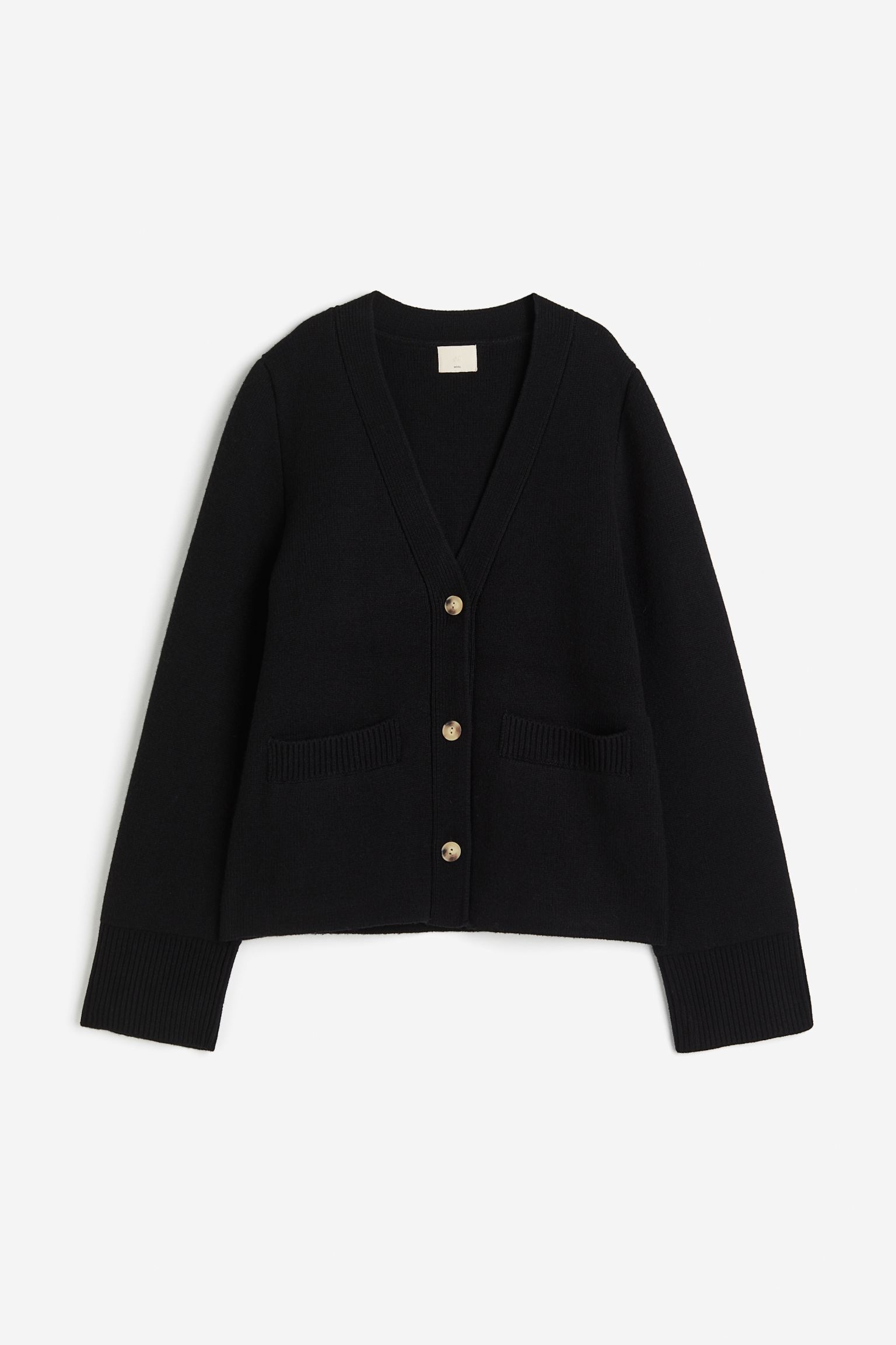 

Шерстяной кардиган