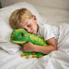 Simulation Chameleon Stuffed Toy Lifelike Soft Cuddly Lizard Plush Doll Perfect Gift for Kids Sleep Huggable Pillow Room Decor
