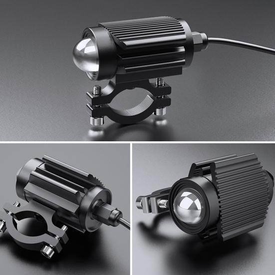 Fog Light High-Strength Super Bright Waterproof Motorcycle Driving Light Auxiliary Spotlight for Scooter