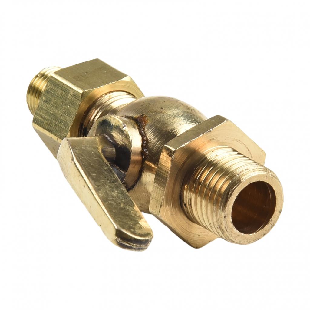 6.5 * Height 4.5cm Valve Copper G1/4 Switch Rotation