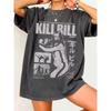 Retro Style "Kill Bill" Horrorfilm T-Shirt Geeignet für Männer und Frauen, Sommer Neu Y2K Harajuku Style Retro Lässiges T-Shirt