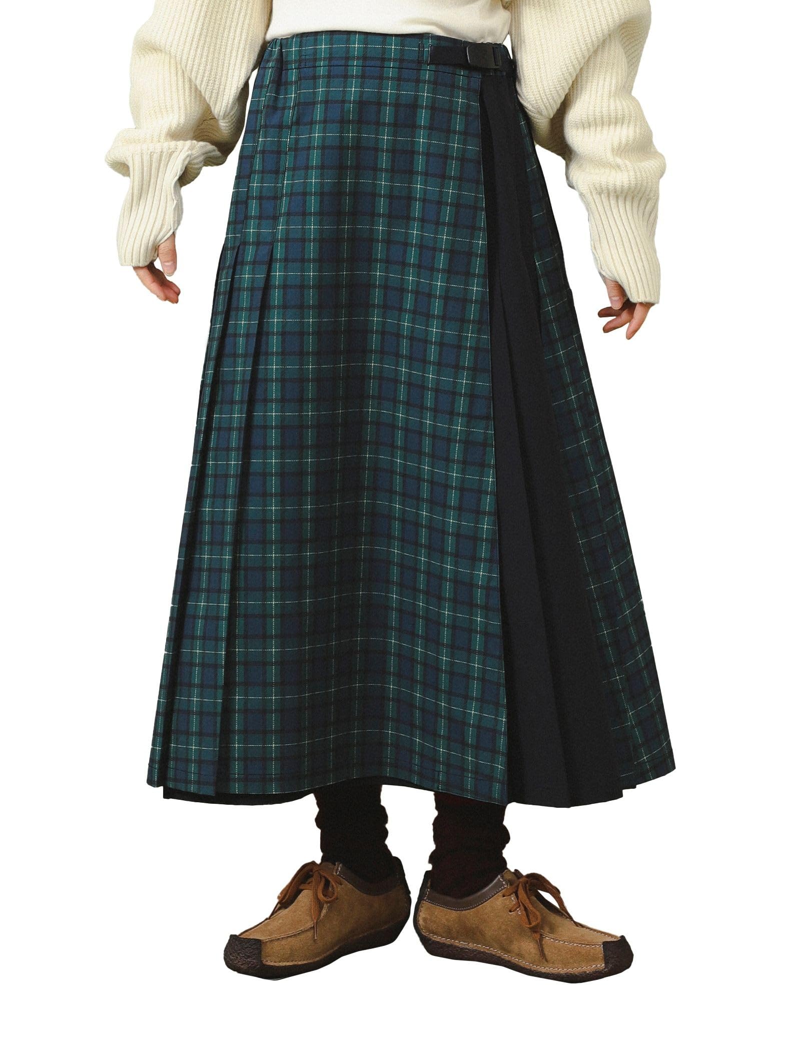 

Юбка Beams Boy [Специальный заказ] Плиссированная юбка Gramicci, Женская, Черная, Один размер