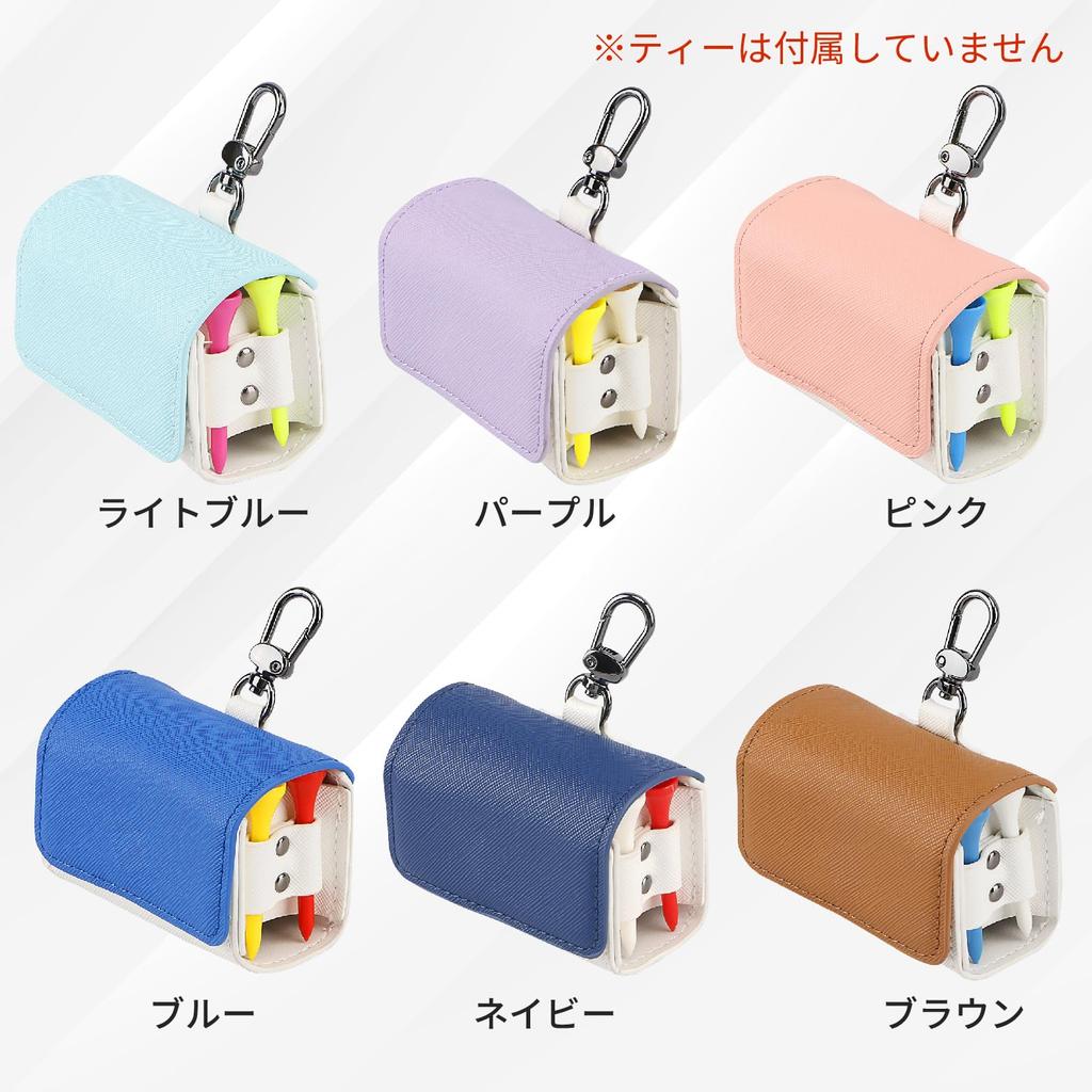 Golf Ball Case, Ball Holder, Golf Pouch with Carabiner, Belt