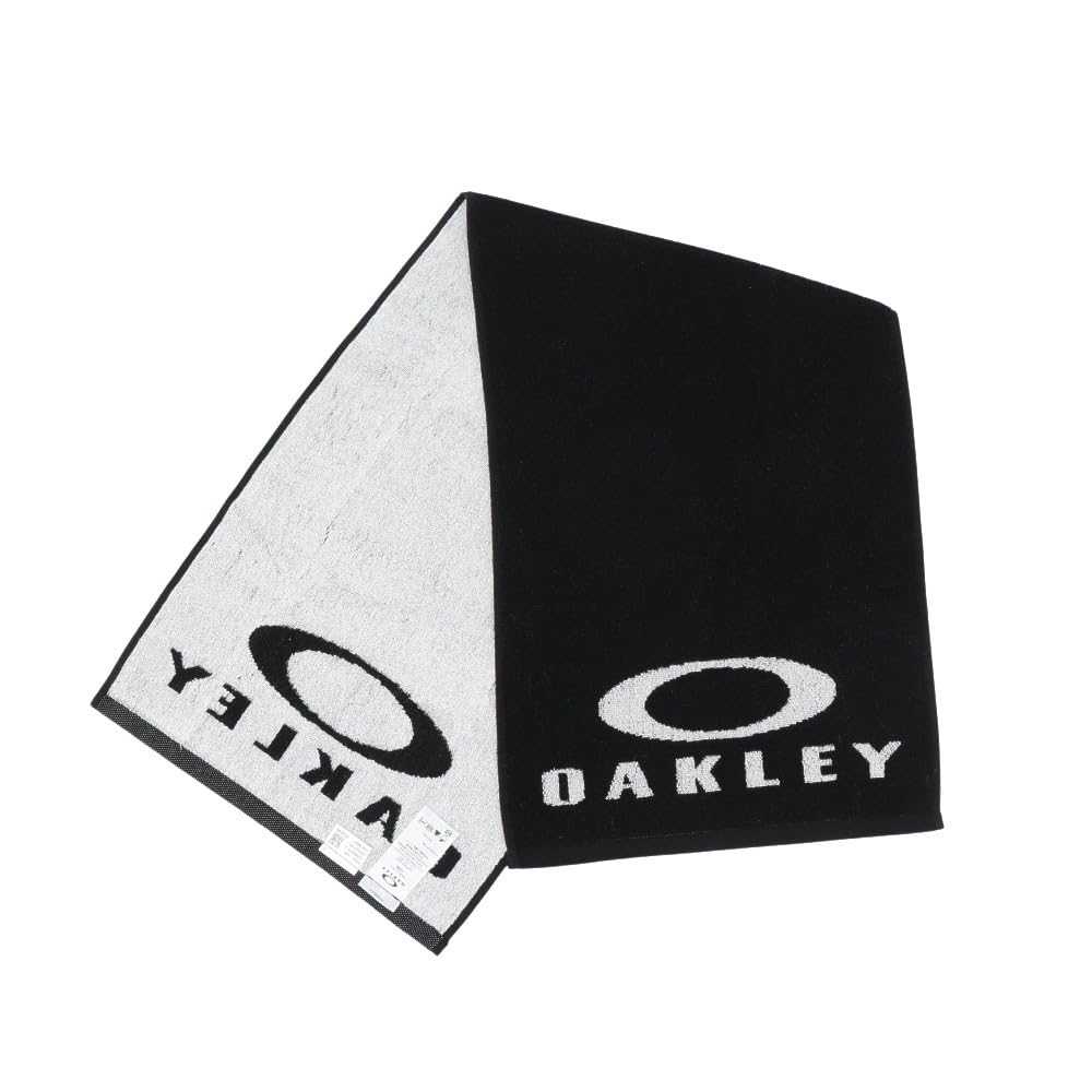 Oakley FOS902418 ESSENTIAL TOWEL One Size 110 02EU BLACKOUT Tennis 2.0 Golf, Sports, Running, Yoga,