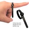 A96I-US Ring Size 0-13, Ring Sizer A-Z, 4Pcs Ring Sizer Measuring Tool Kit, Ring Mandrel Measurer, 2 PCS Size 1-17 Rings Size