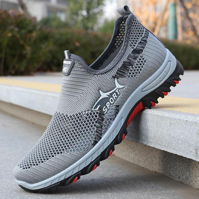 Men's Summer Sneakers Men's Sneakers Breathable Mesh Summer Sports Shoes Casual Sneakers Free Shipping Shoes