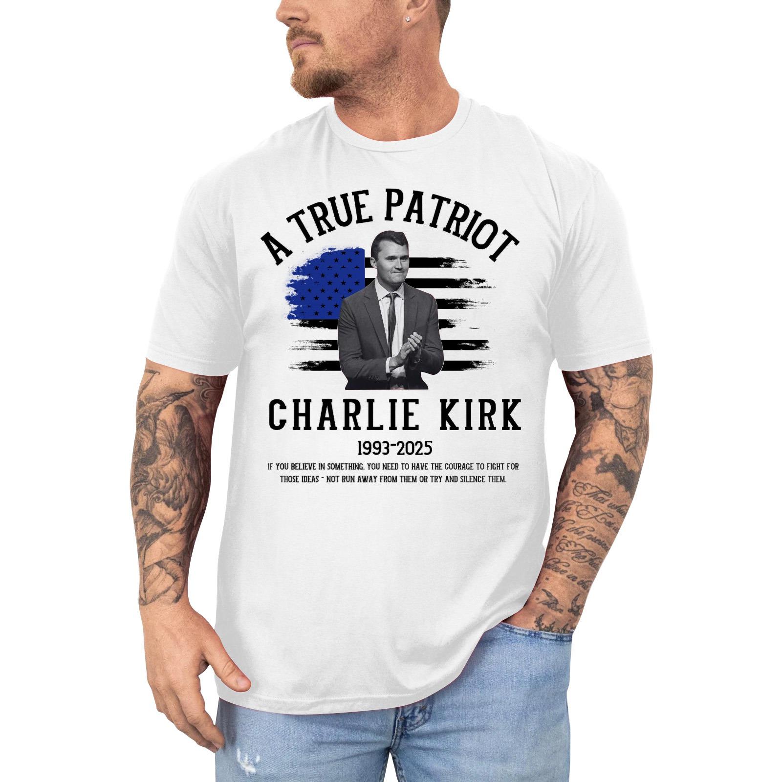 Men s Printed Short Sleeve T-Shirt Men s Loose Casual Short Sleeve Top XL белый