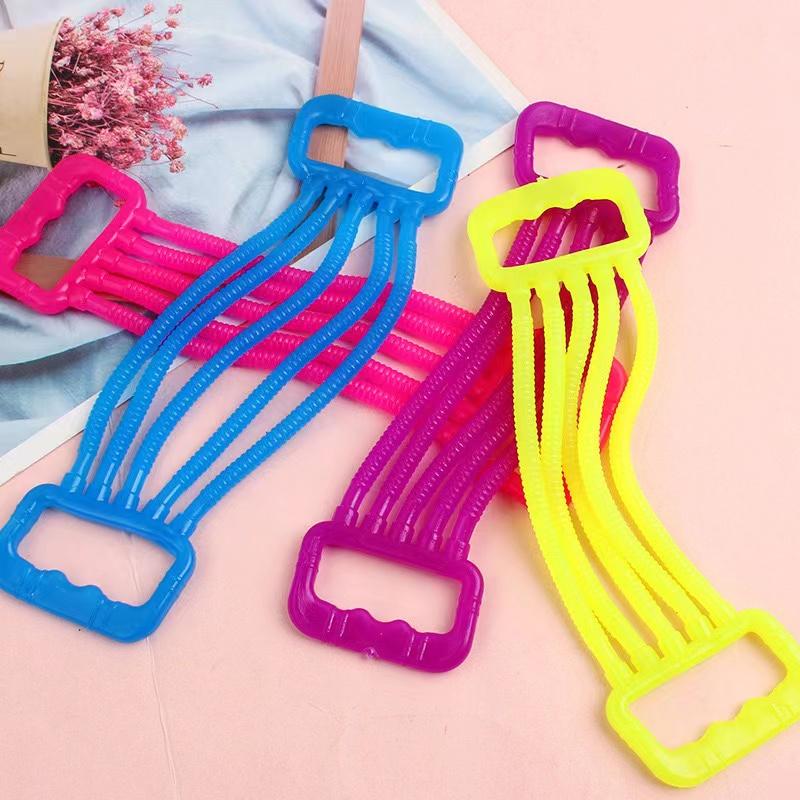 Pcs Novelty Funny Children's Arm Puller Colourful TPR Silicone Elastic Stress Relieving Toys Kids Training Arm Strength Toys