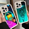 Phone Case for iPhone 17 Air 16E 15 16 Pro Max Geometry Dash Game Cover 14 Plus 13 12 Mini Soft Shell Silicone Fundas