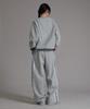 LIKE THE MOST Sixline Track Pintuck Pants_Gray